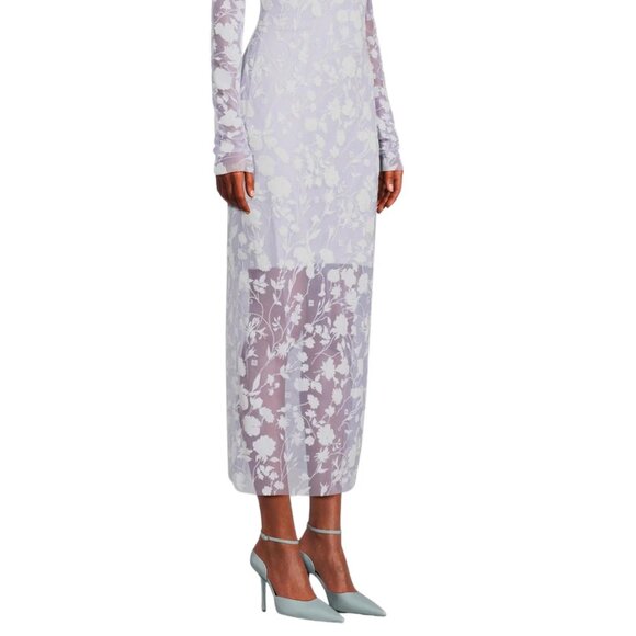 Givenchy Show Stocking Pumps in Grey 41 with Box Womens High Heels Boots Leather - Picture 14 of 16